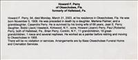 Perry, Howard F